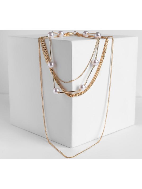 Бусы с жемчугом 