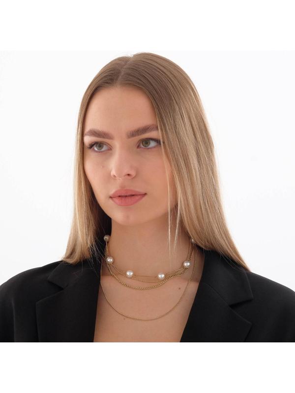 Бусы с жемчугом 