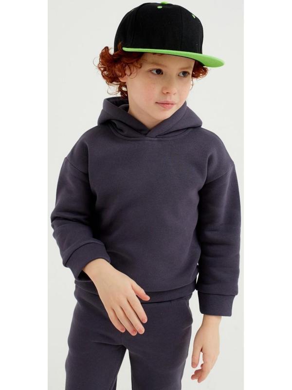 Бейсболка с прямым козырьком для мальчика MINAKU, размер 56, цвет чёрный/зеленый