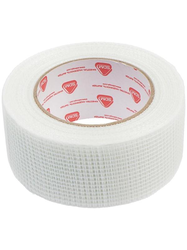 Сетка строительная SD-GLASS Professional, 50 мм x 45 м, самоклеящаяся