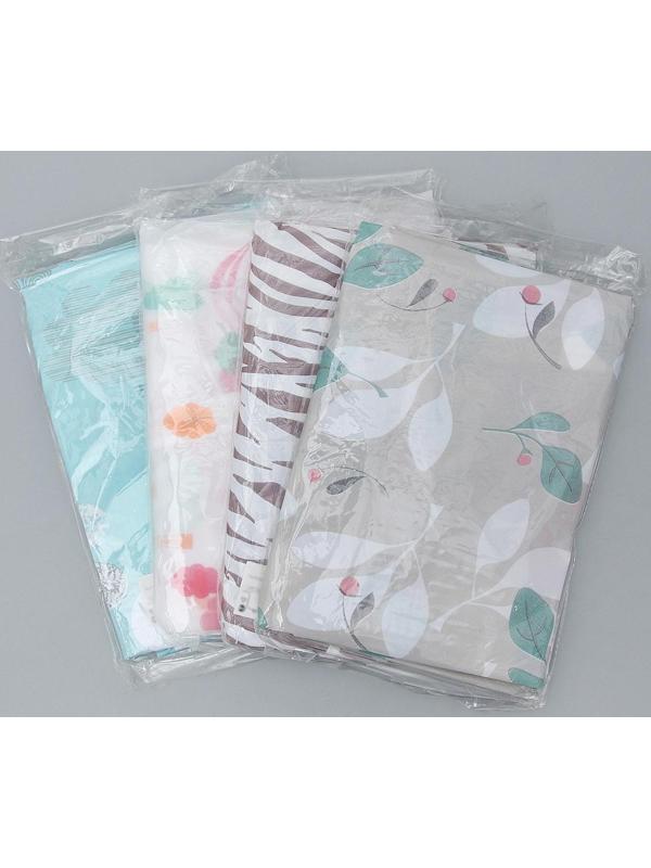 Чехол для стиральной машины с вертикальной загрузкой Доляна, 60×55×82 см, PEVA, цвет МИКС