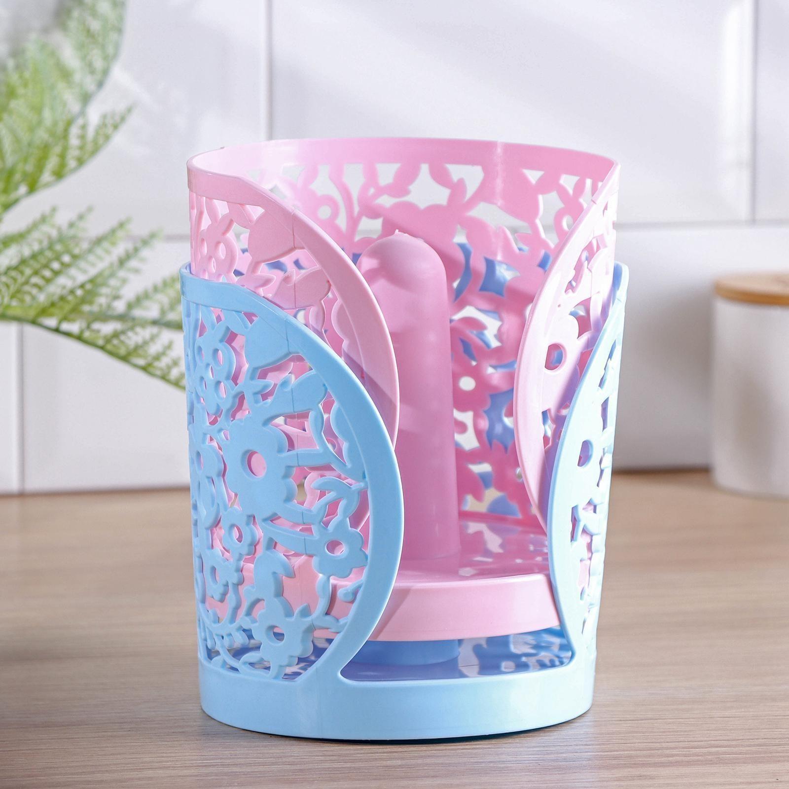 Держатель для бумажных полотенец «Полянка», 13,5×14 см, цвет МИКС