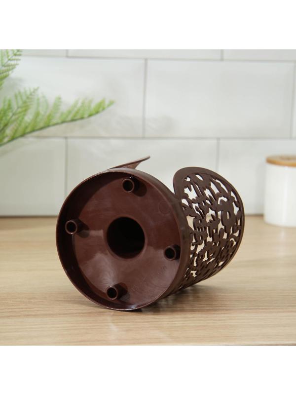 Держатель для бумажных полотенец «Полянка», 13,5×14 см, цвет МИКС