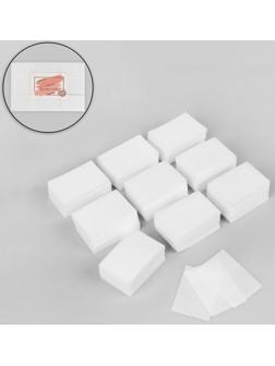 Салфетки для маникюра, безворсовые, жёсткие, 560 шт, 6 × 4 см