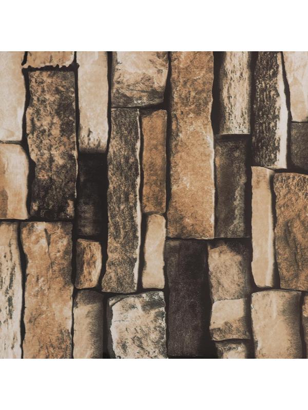 Плёнка самоклеящаяся «Камни», 45×200 см, рисунок МИКС