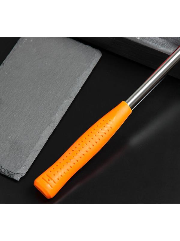 Молоток-топорик с прорезиненной ручкой для отбивки мяса, цвет МИКС