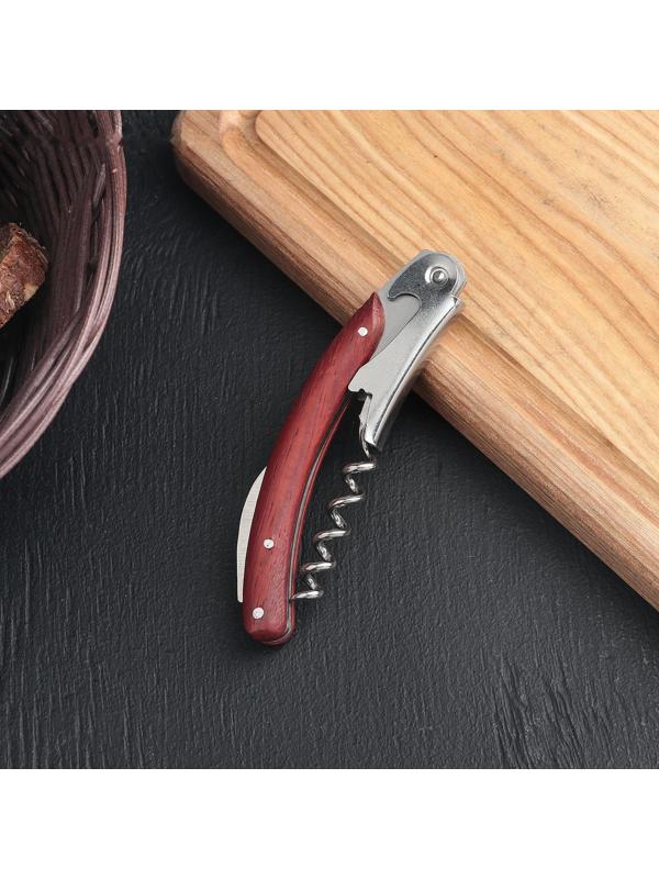 Штопор складной «Древо», 10,5 см, цвет коричневый