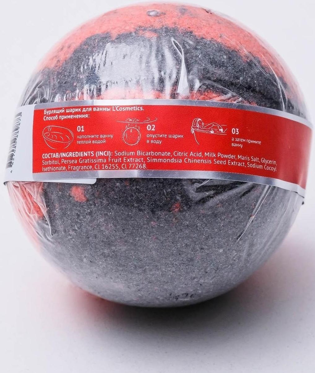 Бомбочка для ванн L'Cosmetics Olympic Park с пеной, 130 г