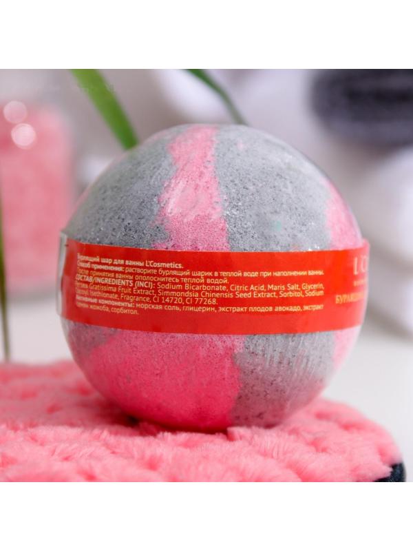 Бомбочка для ванн L'Cosmetics Olympic Park с пеной, 130 г