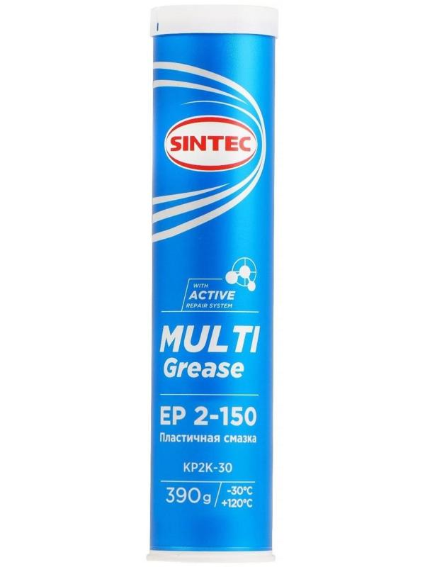 Многоцелевая пластичная смазка Sintec, Multi Grease EP 2-150, синяя, 400 г