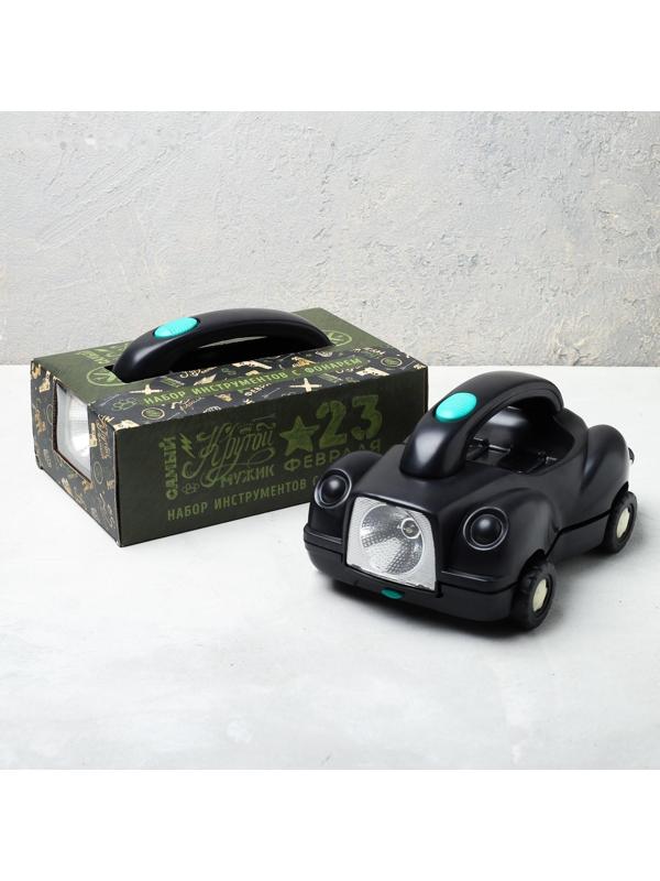 Набор инструментов с фонарем «23 февраля. Самый крутой мужик», 25 предметов