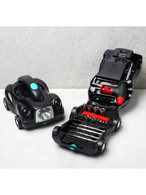 Набор инструментов с фонарем «На удачу», 25 предметов