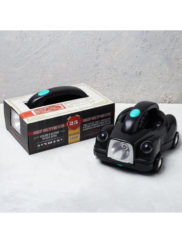 Набор инструментов с фонарем «На удачу», 25 предметов