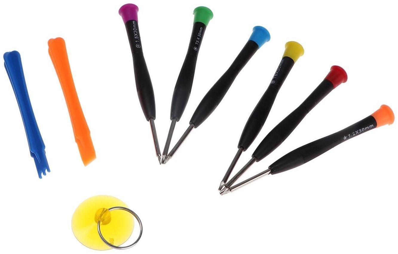 Набор инструментов для ремонта телефона LuazON, 9 предметов