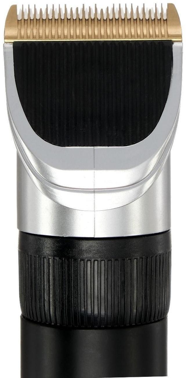 Машинка для стрижки Luazon LTRI-22, 2.5 Вт, 3/6/9/12 мм, керамич. нож, АКБ, красная