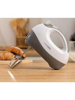 Миксер Luazon LMR-06, ручной, 200 Вт, 5 скоростей, 2 насадки, режим 