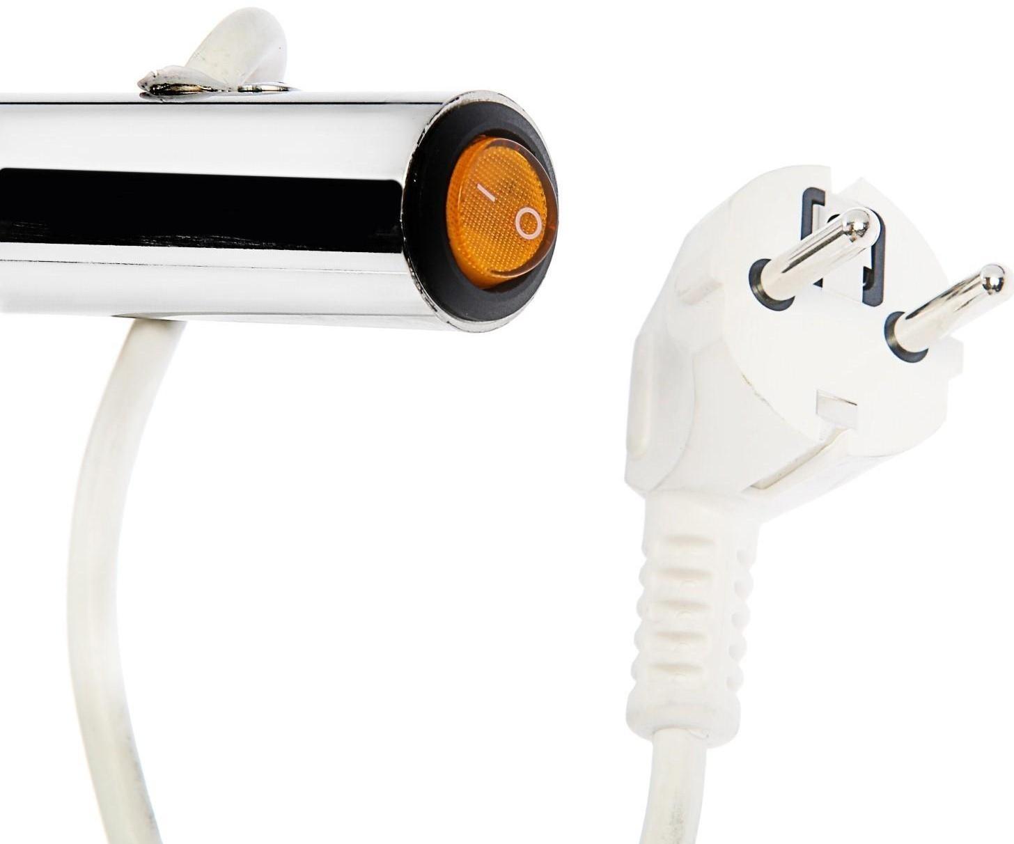 Полотенцесушитель электрический ТЕРА, П-образный, 220х500 мм