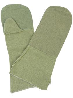 Краги сварщика Сибртех 68160, брезентовые, огнеупорные, 2 размер