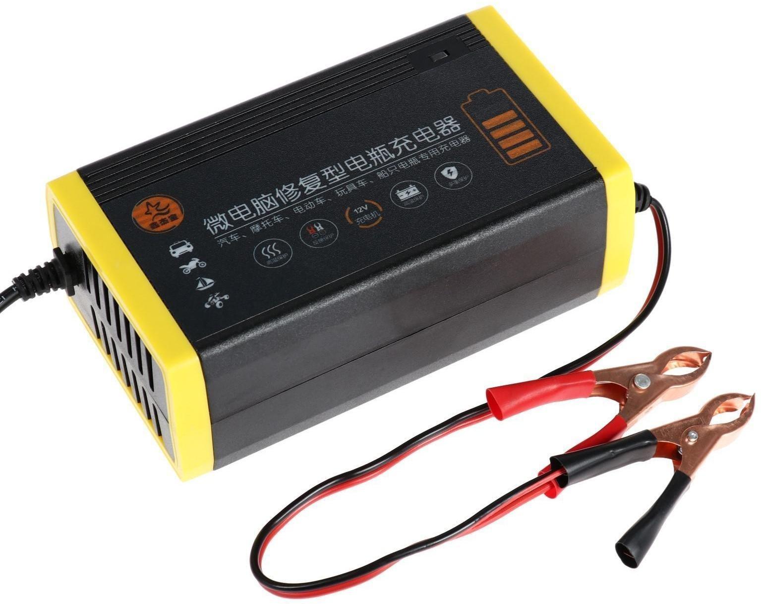 Зарядное устройство АКБ 6-12 В, 6 А, автомат, 220 В, 87 Вт