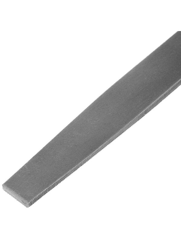 Напильник ТУНДРА, для заточки цепей пил, плоский, У10, 2К рукоятка, №3, 200 мм