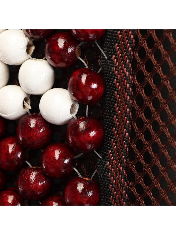 Накидка-массажер TORSO на сиденье, 123×47 см, узорная бамбуковая массажная вставка