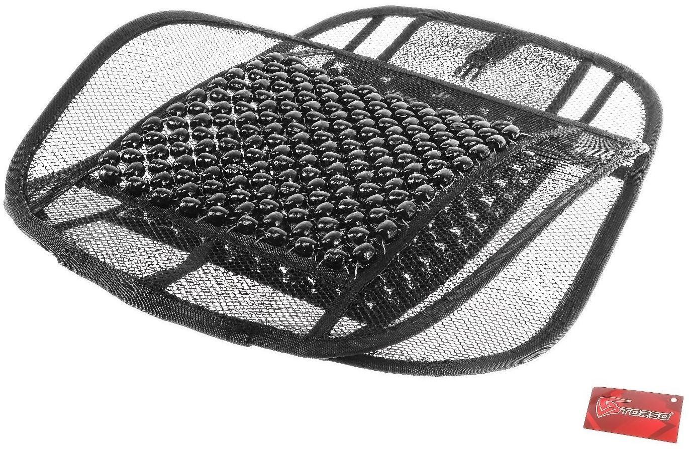 Накидка-массажер TORSO на сиденье, 123×47 см, деревянная вставка