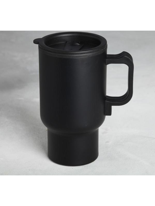 Термокружка в прикуриватель «Самый лучший в мире папа», 450 мл, сохраняет тепло 3 ч