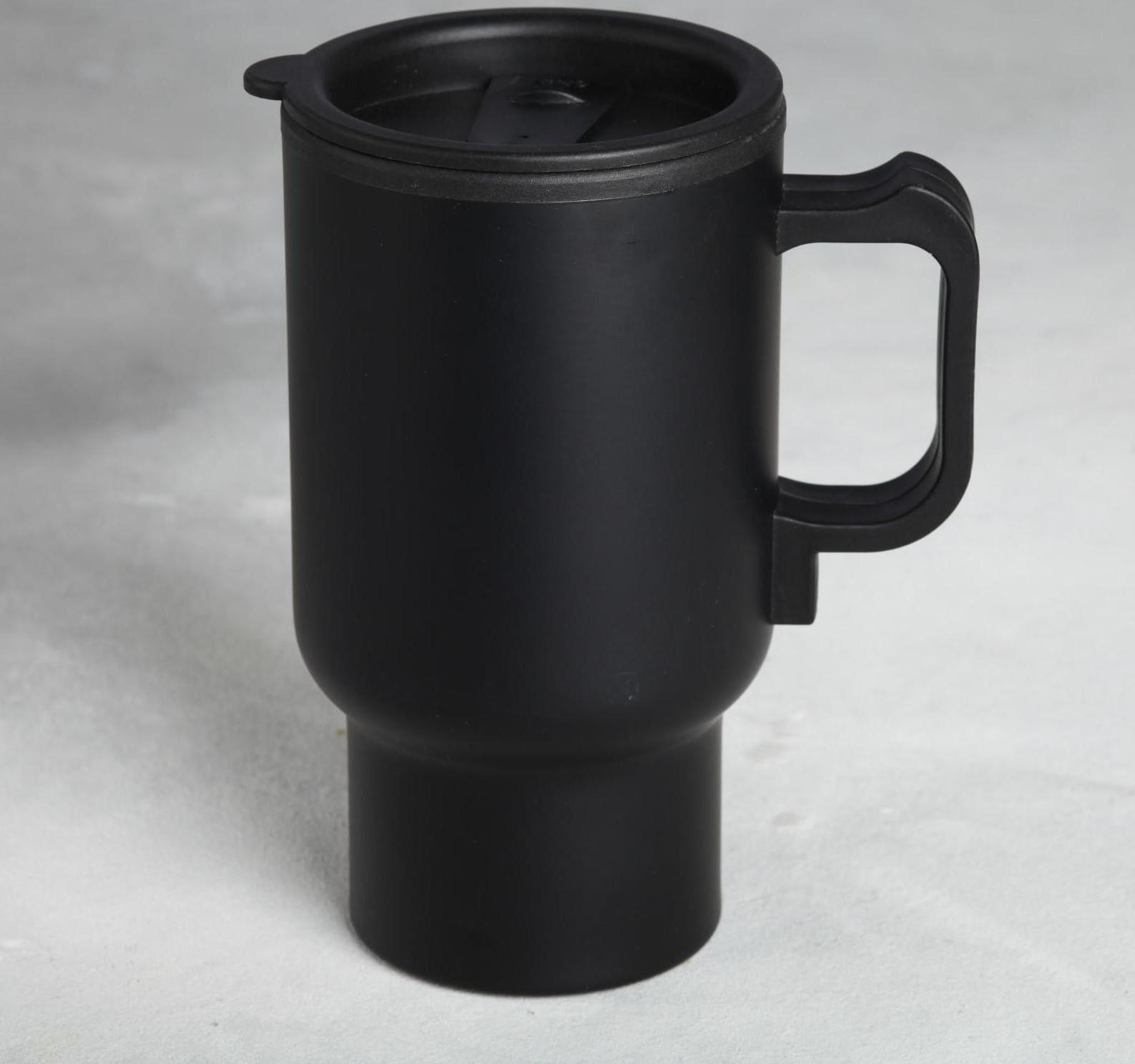 Термокружка в прикуриватель «Принцип настоящего мужчины», 450 мл, сохраняет тепло 3 ч