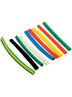 Термоусаживаемая трубка Duwi, 6/3 мм, набор, 21 шт.