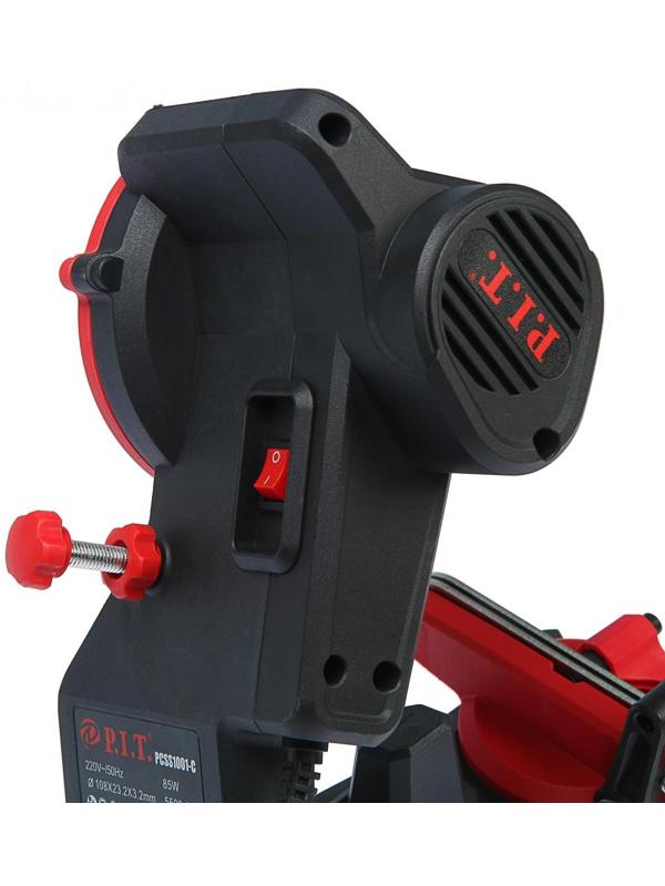 Станок для заточки цепи P.I.T. PCSS1001-C,85 Вт, 5800 об/мин, 108х23.2х3.2 мм