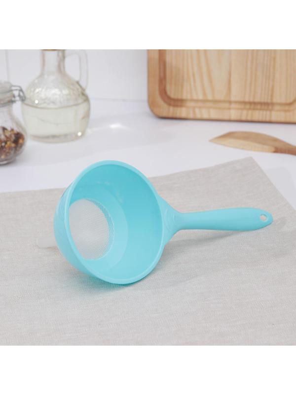 Воронка-сито пластиковая «Комбо», 22×10×10,5 см, цвет МИКС