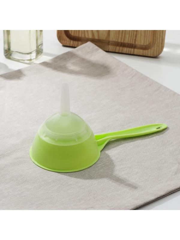 Воронка-сито пластиковая «Комбо», 22×10×10,5 см, цвет МИКС