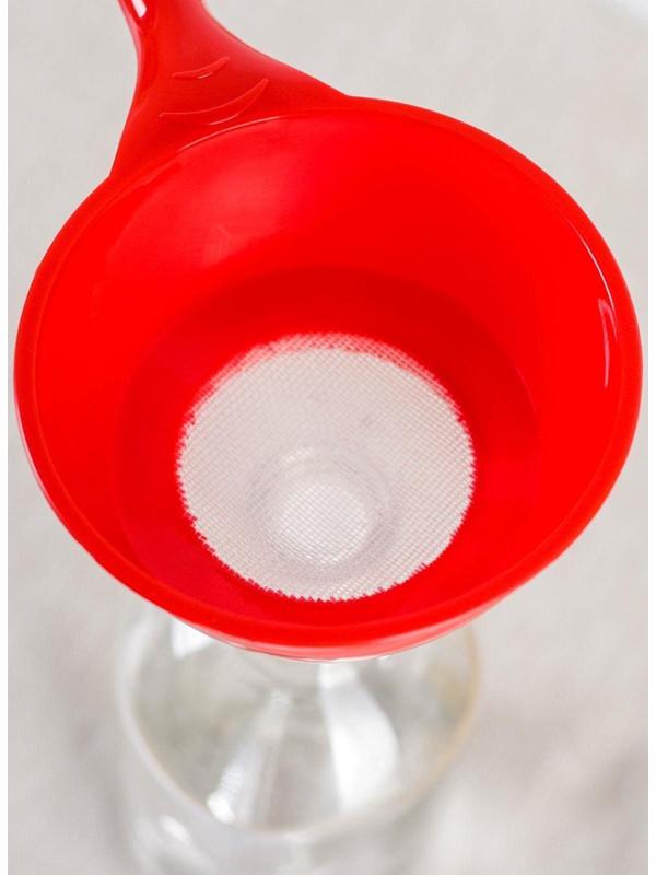 Воронка-сито пластиковая «Комбо», 22×10×10,5 см, цвет МИКС