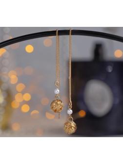 Серьги с жемчугом 