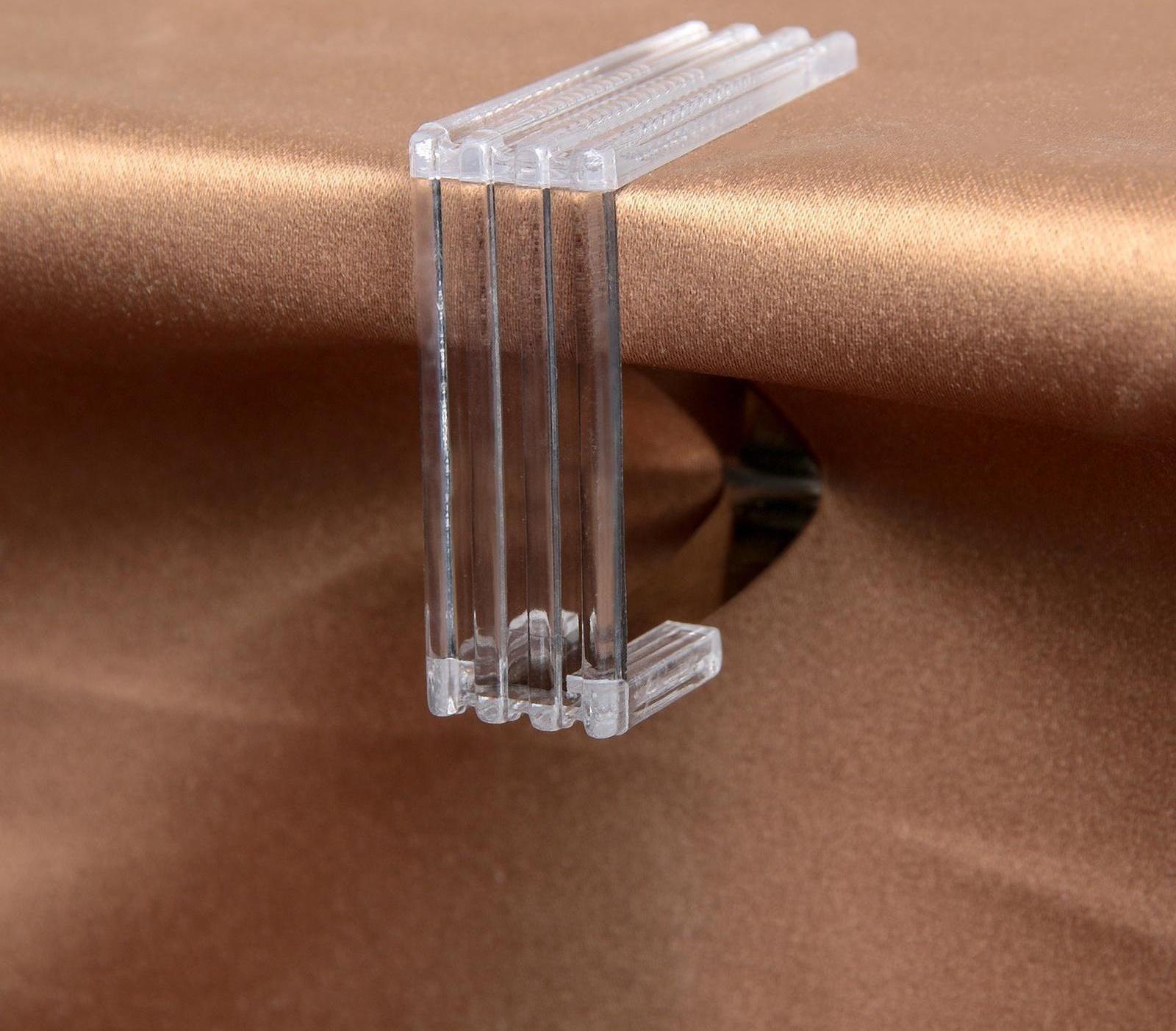 Зажимы для скатерти «Холдер», 4 шт, цвет МИКС