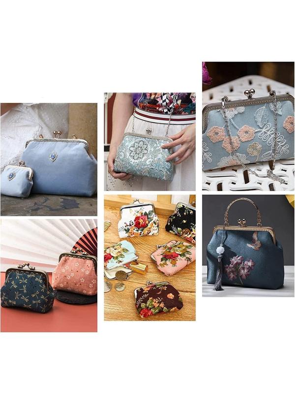 Фермуар пришивной «Прямоугольник», 10 см, цвет серебряный