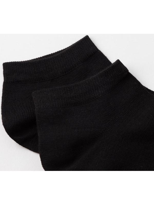 Носки мужские укороченные MINAKU «Бамбук», цвет чёрный, размер 40-41 (27 см)