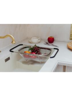 Сушилка на раковину раздвижная, 34×26×11 см