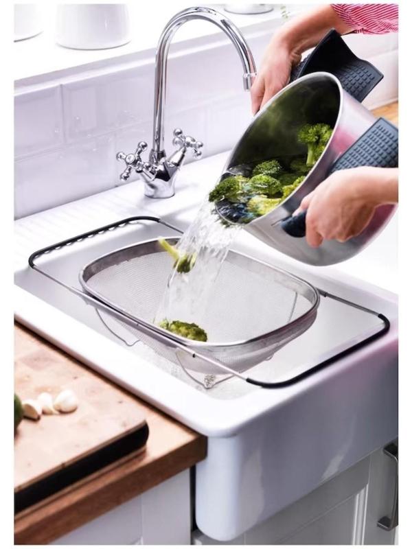 Сушилка на раковину раздвижная, 34×26×11 см