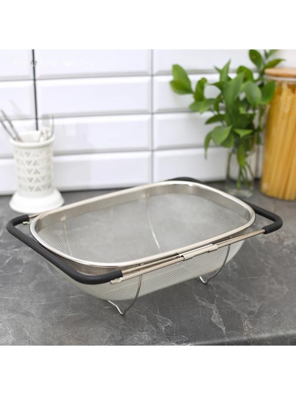 Сушилка на раковину раздвижная, 34×26×11 см