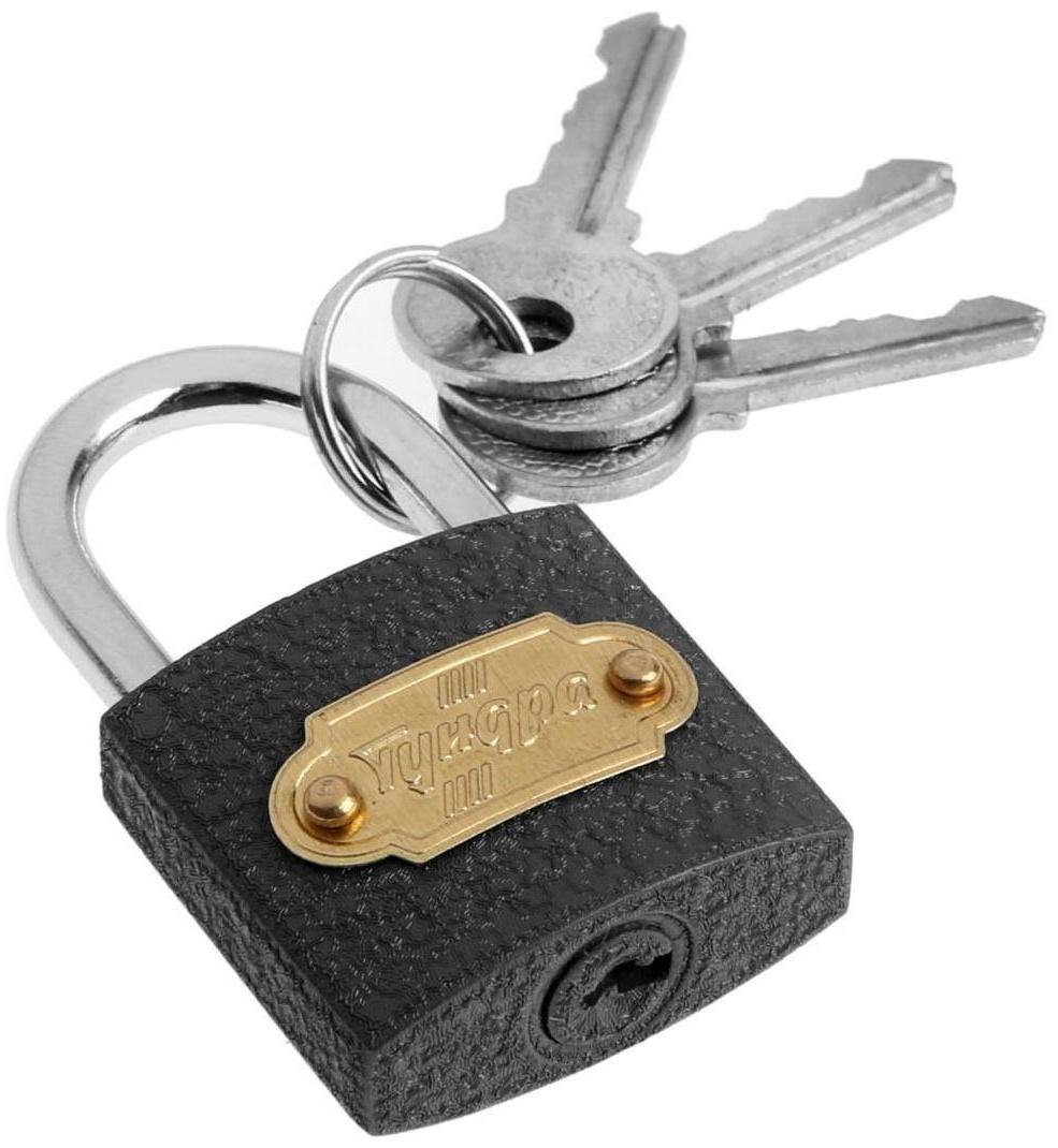 Замок навесной ТУНДРА ZN1032, 32 мм