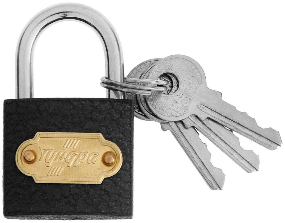 Замок навесной ТУНДРА ZN1032, 32 мм