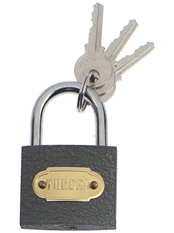 Замок навесной ТУНДРА ZN1038, 38 мм