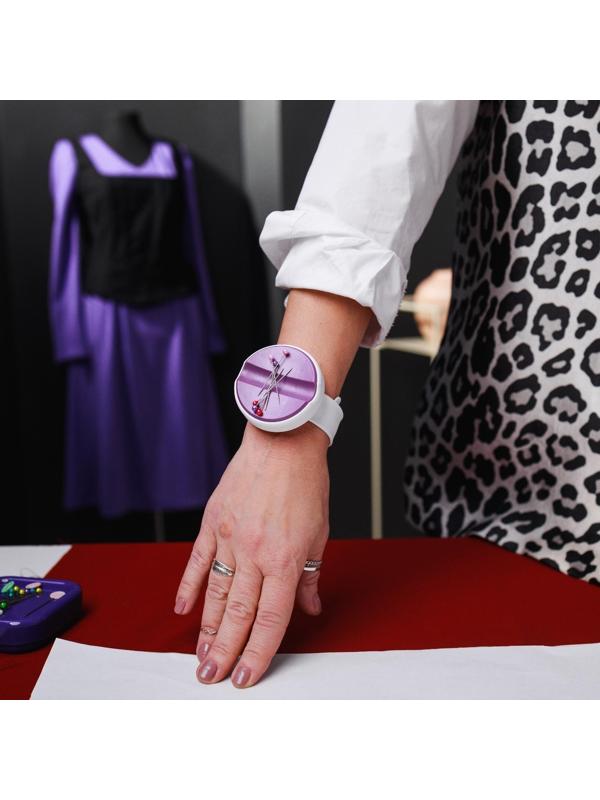 Игольница магнитная на руку, 25 × 5,7 × 1,5 см, цвет МИКС