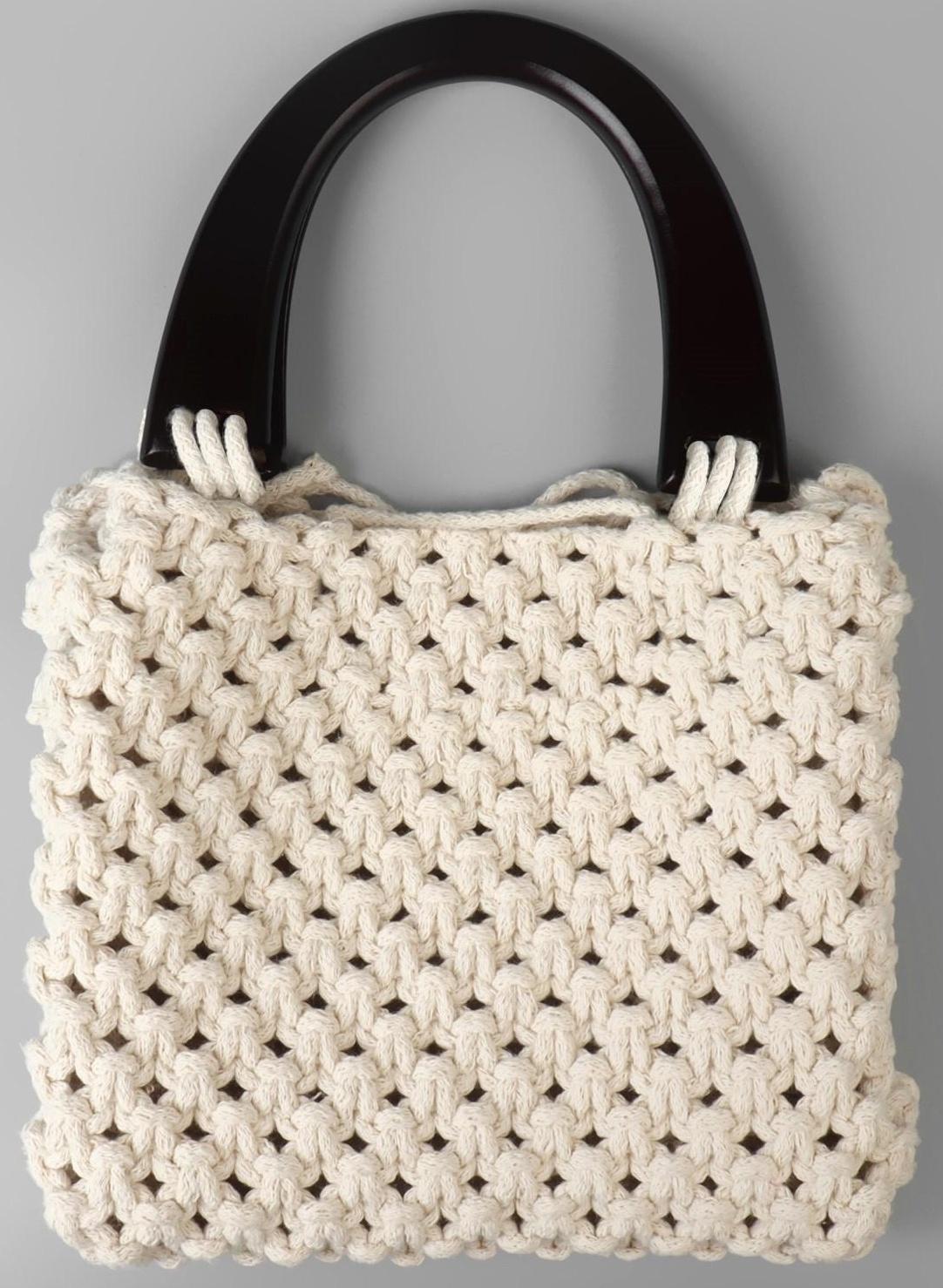 Ручки для сумки деревянные, 11 × 16,5 см, цвет коричневый