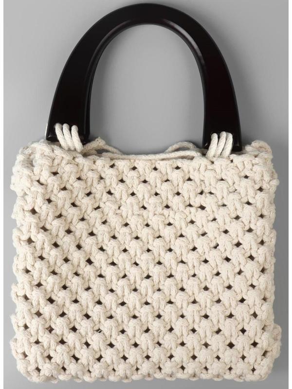 Ручки для сумки деревянные, 11 × 16,5 см, цвет коричневый