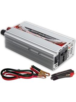 Преобразователь напряжения автомобильный AVS 12/220 В, 1000 Вт