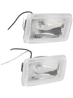 Фара противотуманная AVS PF-061H, H3, 12 В, 55 Вт, корпус металл, набор 2 шт