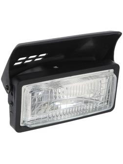 Фара противотуманная AVS PF-1155H, H3, рифленое с откидной крышкой, набор 2 шт 167х80 мм