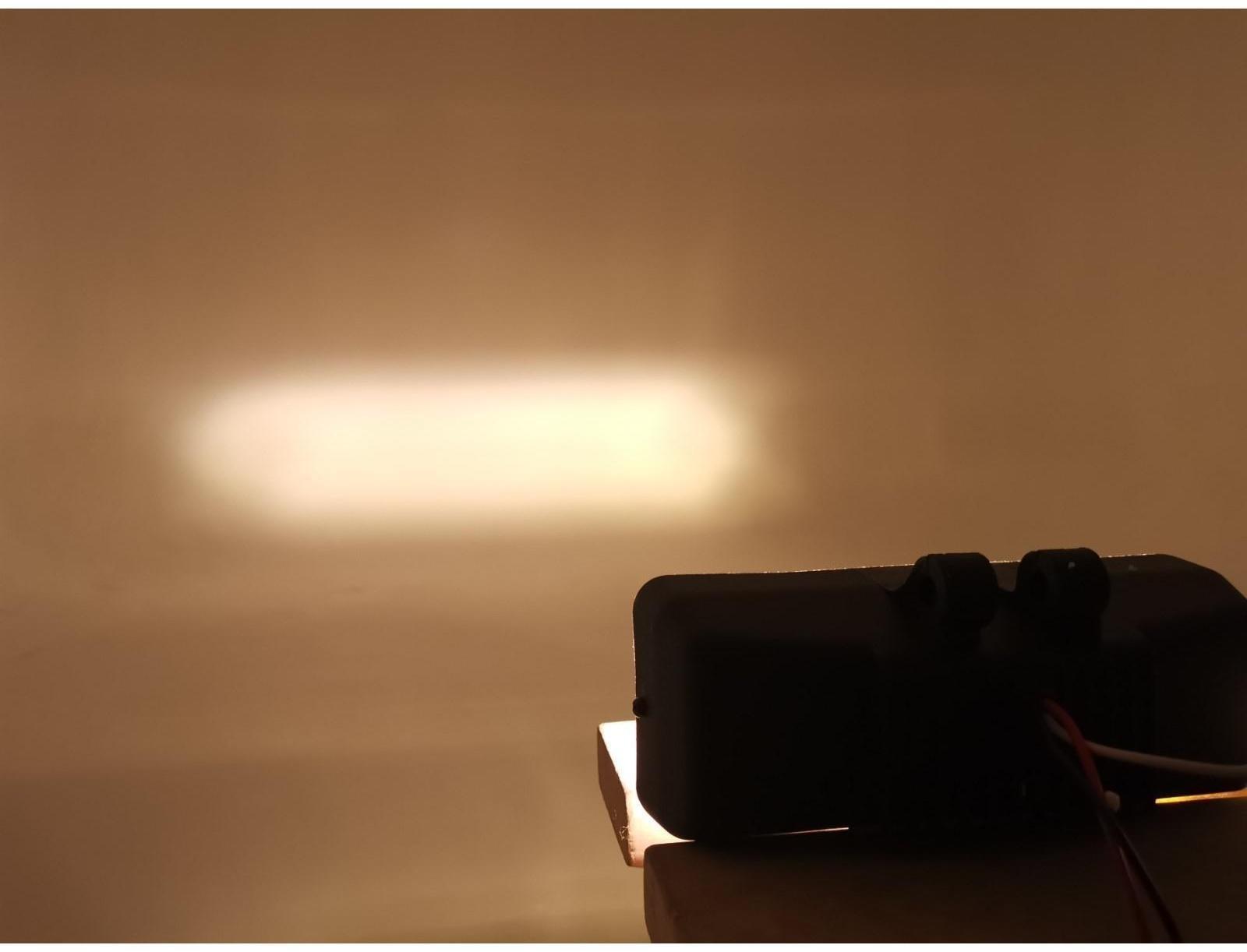 Фара противотуманная AVS PF-116H, H3, двухрежимная, бело-желтый, 12 В, 55 Вт, 2 шт 190х75 мм